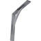 Ekena Millwork Legacy Steel Bracket, Hammered Light Blue 2"W x 14"D x 14"H BKTM02X14X14LEHLB - alternate 1